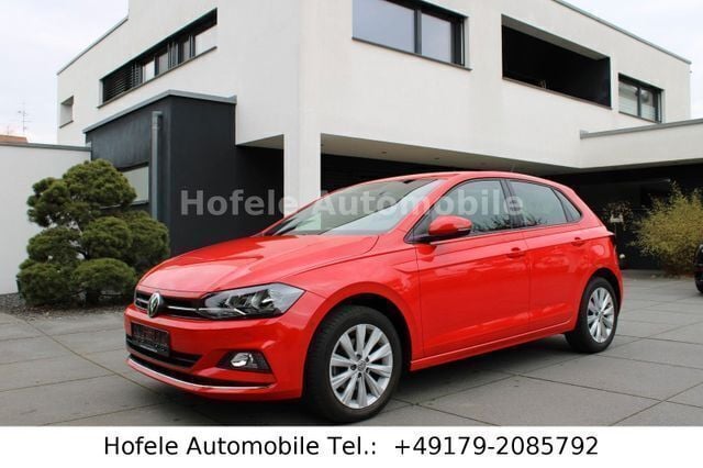 Rot Gebraucht 2020 VW Polo Highline Limousine | 17.450 € (Superpreis) - Bild 1/4