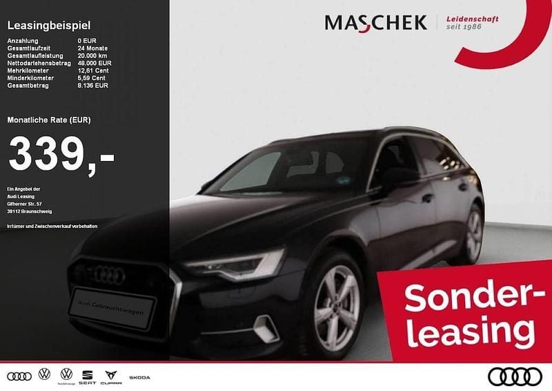 Mythosschwarz metallic Gebraucht 2025 Audi A6 Advanced Plus Kombi | 46.640 € (Superpreis) - Bild 1/4