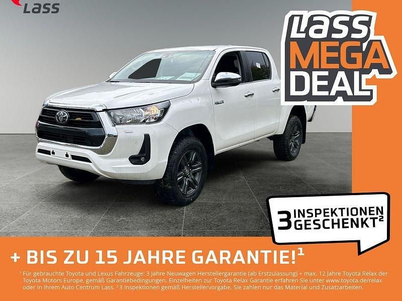 Schneeweiß Gebraucht 2024 Toyota HiLux Comfort Abholung | 47.390 € (Fairer Preis) - Bild 1/4