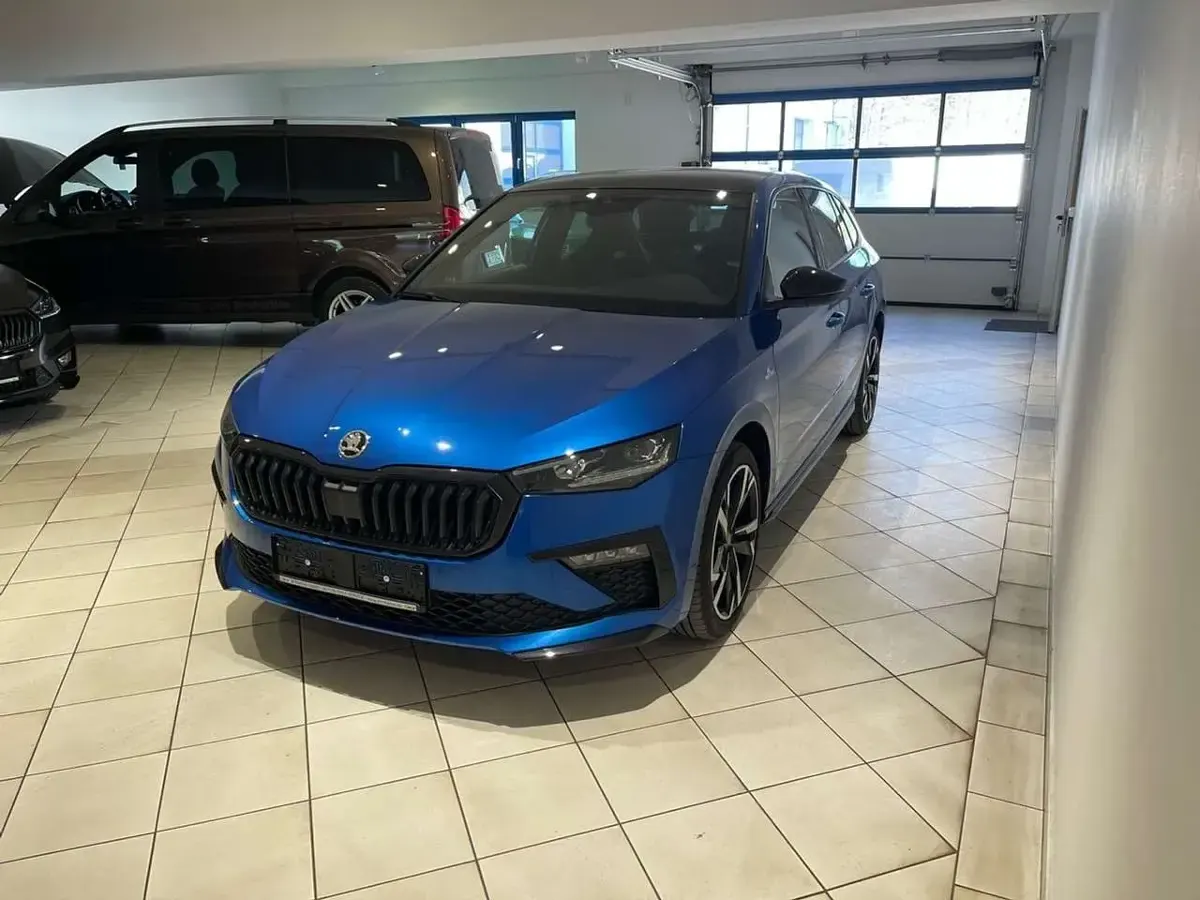 Gebraucht Skoda Scala Monte Carlo 116 PS (85 kW) 2025 Blau Kleinwagen