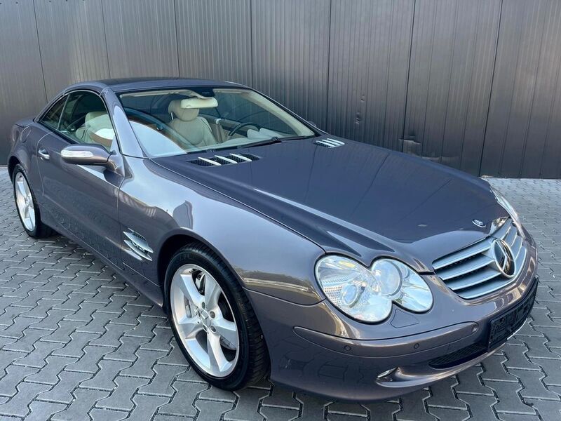 Grau Gebraucht 2005 Mercedes SL600 Cabrio | 35.900 € (Teuer) - Bild 1/4