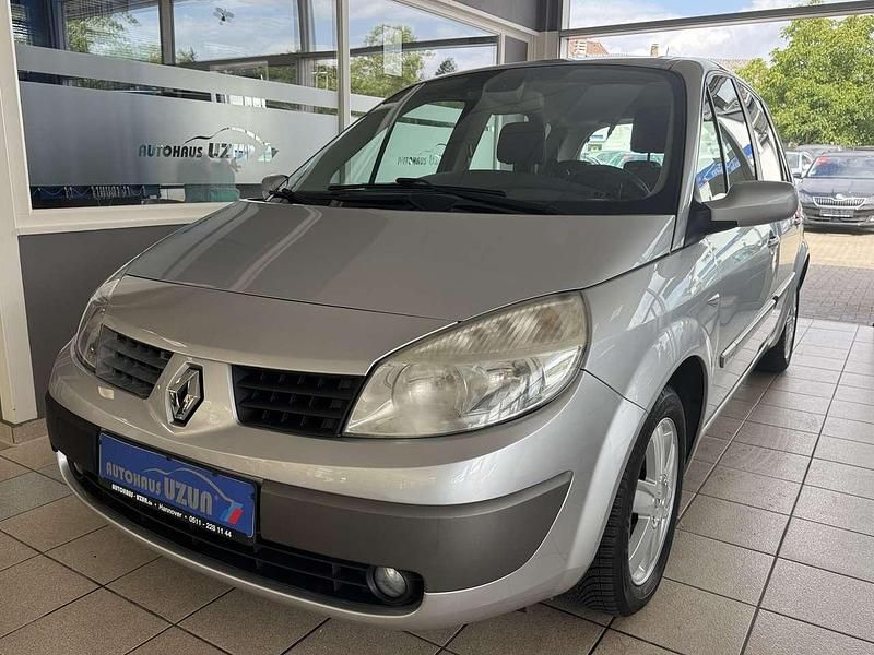 Gebraucht Renault Scénic II Privilege 111 PS (81 kW) 2006 Silber Van / Kleinbus