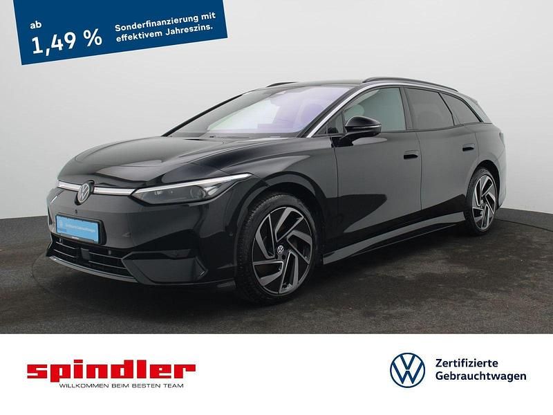 Grenadillschwarz metallic Gebraucht 2024 VW ID.7 Pro Limousine | 48.660 € (Teuer) - Bild 1/3