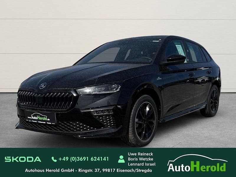 Schwarz Neu 2025 Skoda Scala Monte Carlo Kleinwagen | 32.490 € - Bild 1/4