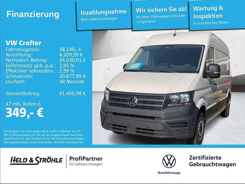 Weiß Gebraucht 2024 VW Crafter R Van | 38.240 € (Guter Preis) - Bild 1/3