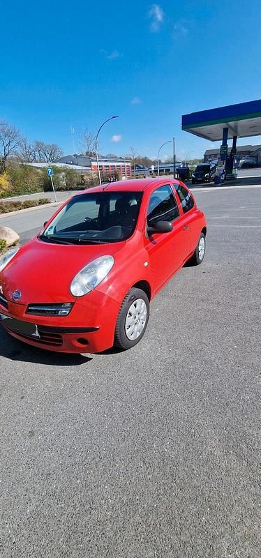 Gebraucht Nissan Micra 65 PS (47 kW) 2007 Rot Kleinwagen