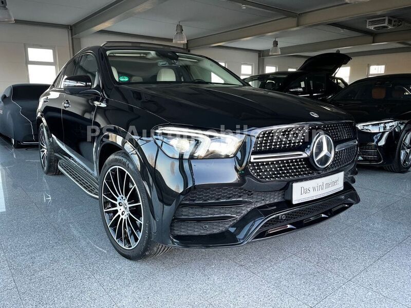 Schwarz Gebraucht 2024 Mercedes GLE350 AMG Coupé | 91.900 € (Teuer) - Bild 1/4