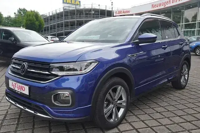 Gebraucht VW T-Cross R-line 110 PS (80 kW) 2022 Blau SUV