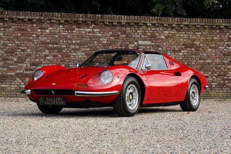 Rot Gebraucht 1974 Ferrari Dino 246 Cabrio | 475.000 € - Bild 1/4