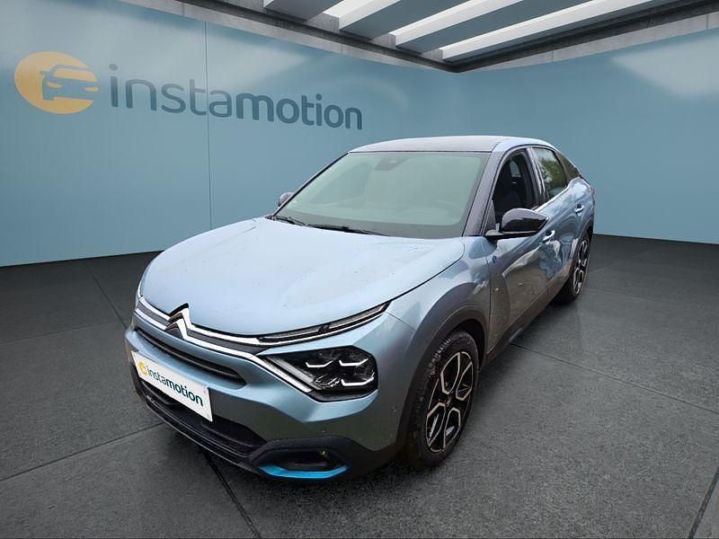 Blau Gebraucht 2022 Citroën e-C4 Shine Limousine | 14.249 € (Superpreis) - Bild 1/4