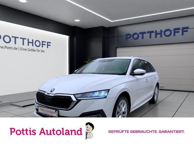 Weiss Gebraucht 2021 Skoda Octavia First Edition Kombi | 19.337 € (Fairer Preis) - Bild 1/4