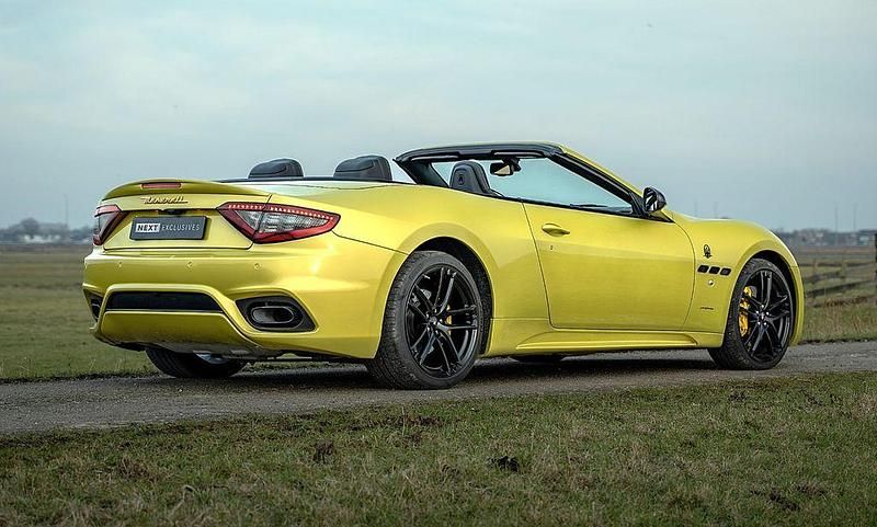 Gebraucht Maserati GranCabrio 460 PS (338 kW) 2019 Gelb Cabrio