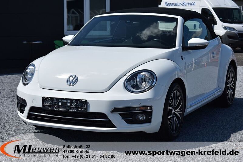 Weiß Gebraucht 2017 VW Beetle Sound Cabrio | 14.450 € (Guter Preis) - Bild 1/4