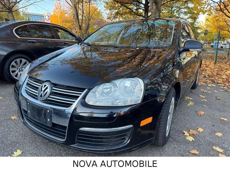 Schwarz Gebraucht 2007 VW Jetta Comfortline Limousine | 3.990 € (Guter Preis) - Bild 1/4