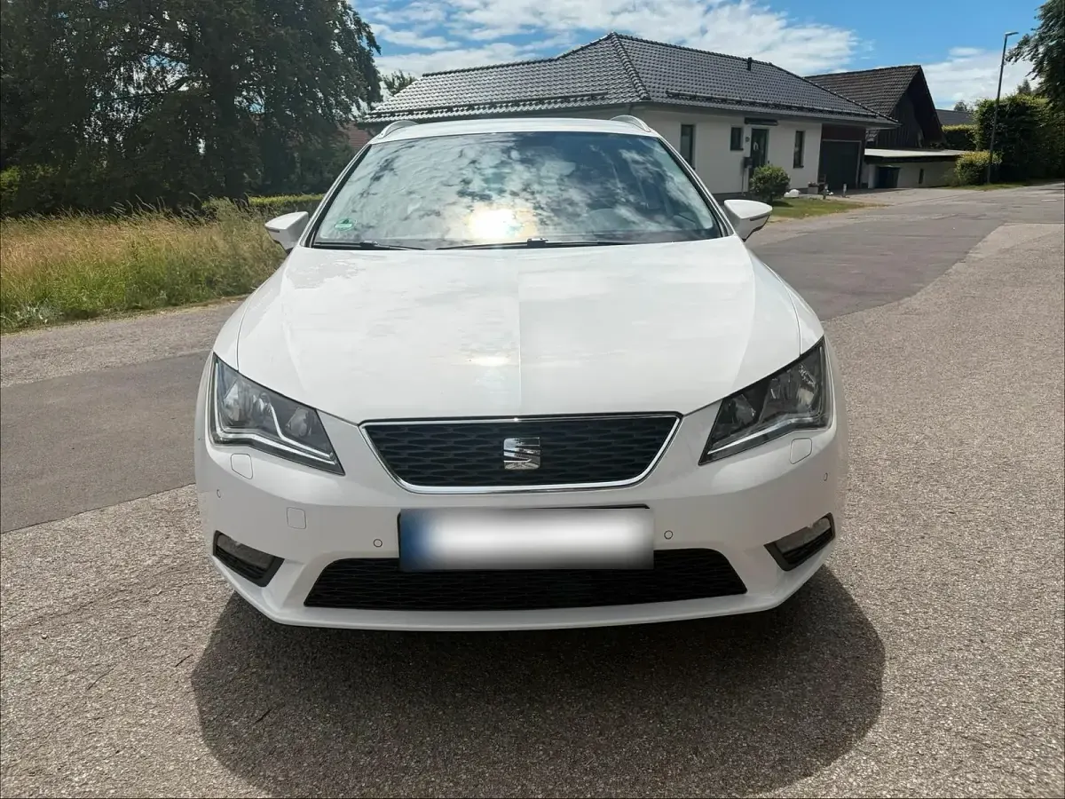 Gebraucht Seat Leon 110 PS (80 kW) 2016 Weiß Kombi