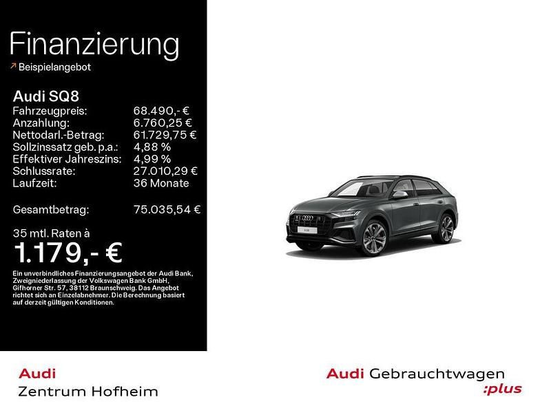 Daytonagrau perleffekt Gebraucht 2020 Audi SQ8 Sport SUV | 68.490 € (Fairer Preis) - Bild 1/3