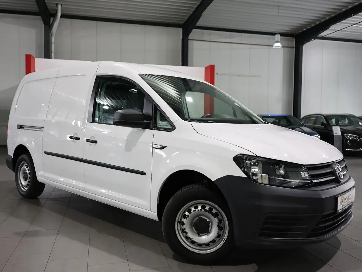 Gebraucht VW Caddy Maxi 102 PS (75 kW) 2020 Weiß Van / Kleinbus