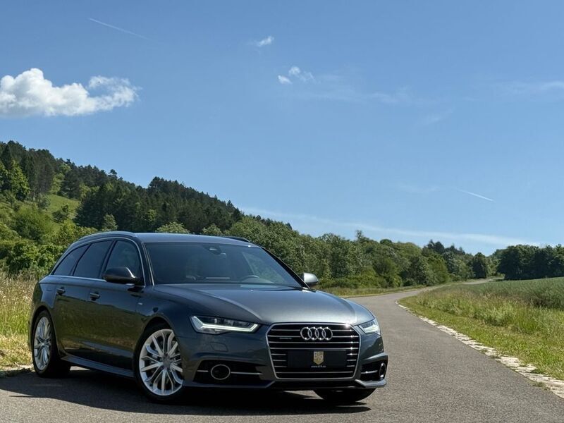 Grau Gebraucht 2015 Audi A6 S-Line Limousine | 26.500 € (Teuer) - Bild 1/4
