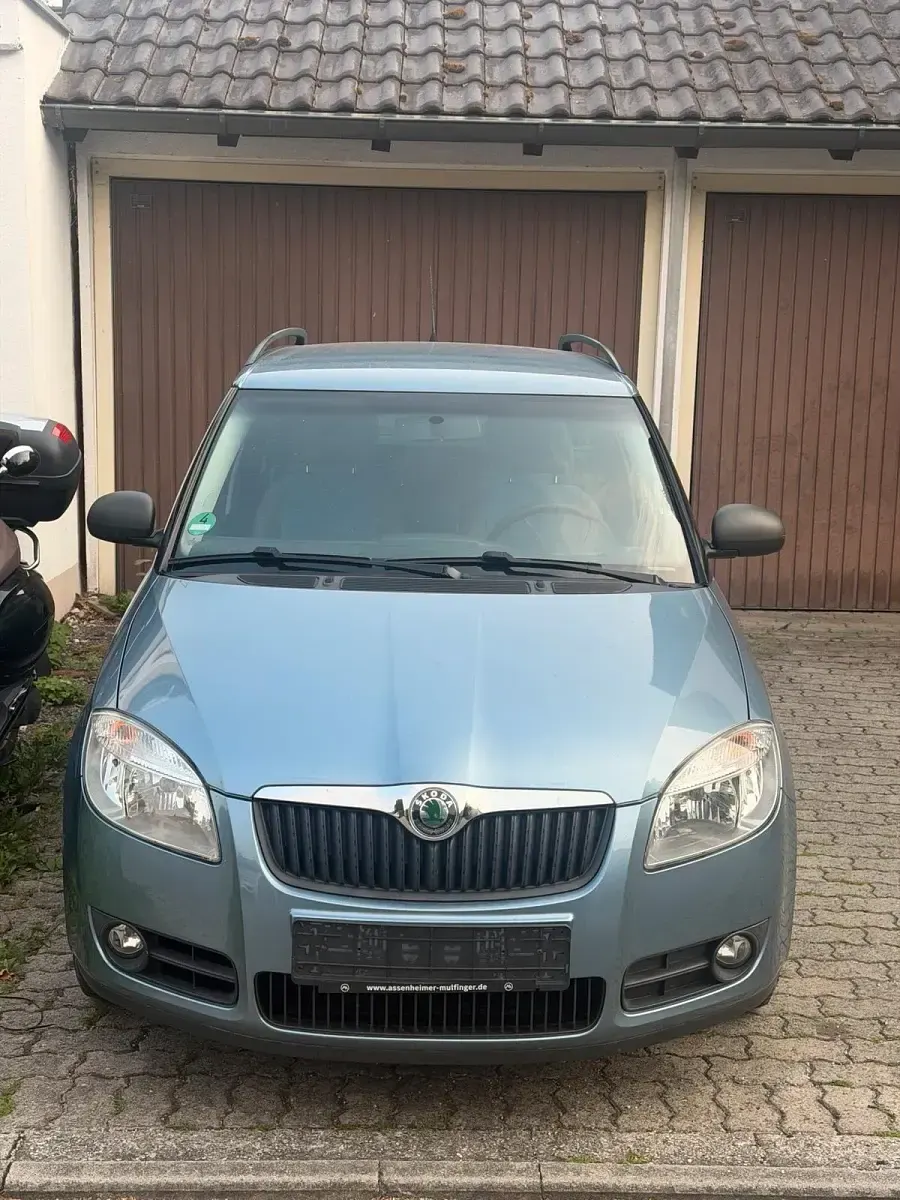 Gebraucht Skoda Fabia 70 PS (51 kW) 2008 Blau Kombi