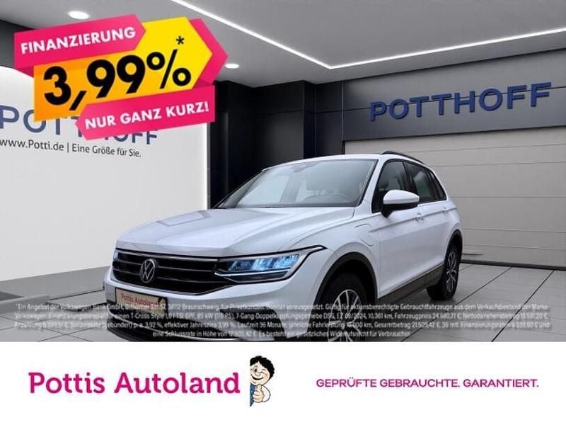 Weiss Gebraucht 2022 VW Tiguan Life SUV | 24.337 € (Guter Preis) - Bild 1/4