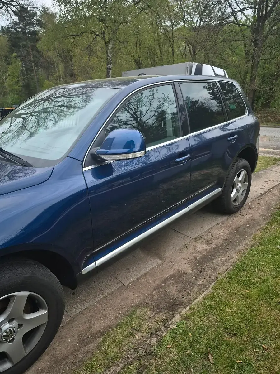 Gebraucht VW Touareg 239 PS (175 kW) 2008 Blau SUV