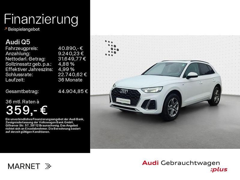Ibisweiß Gebraucht 2023 Audi Q5 S-Line SUV | 40.890 € (Etwas zu teuer) - Bild 1/4