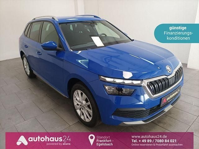 Blau Gebraucht 2022 Skoda Kamiq Style SUV | 20.470 € (Guter Preis) - Bild 1/4