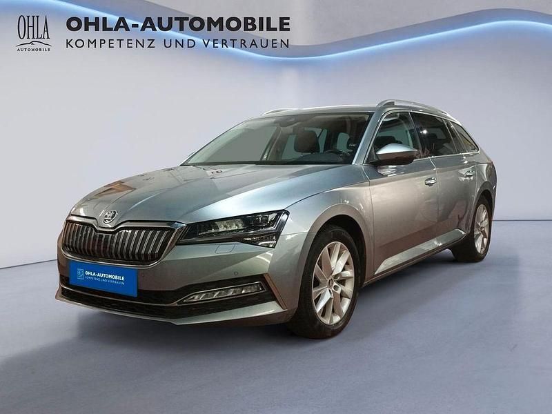 Gebraucht Skoda Superb Style 156 PS (114 kW) 2021 Business grau metallic Kombi