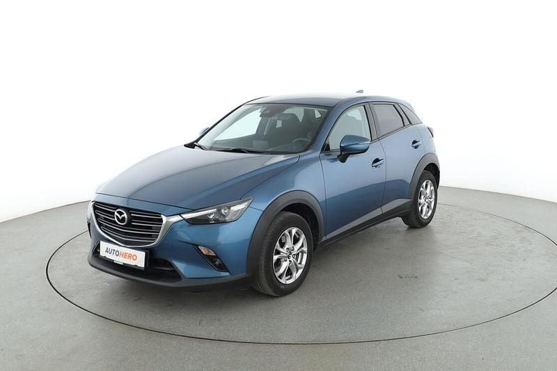 Blau Gebraucht 2018 Mazda CX-3 Exclusive-Line SUV | 15.290 € (Fairer Preis) - Bild 1/3