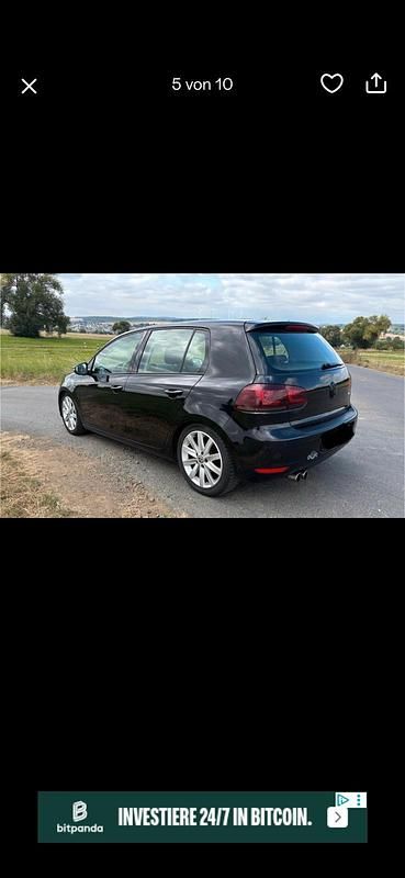 Gebraucht VW Golf VI 160 PS (117 kW) 2009 Schwarz Kleinwagen