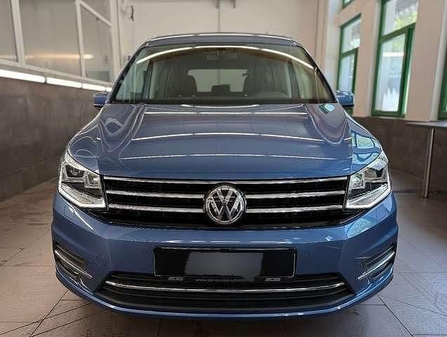 Gebraucht VW Caddy Highline 102 PS (75 kW) 2016 Blau metallic Van / Kleinbus