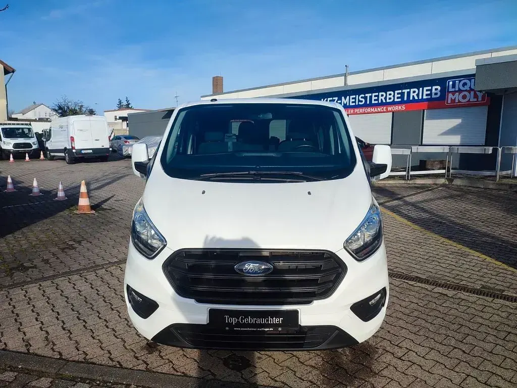 Gebraucht Ford Transit Custom 105 PS (77 kW) 2018 Weiß Van / Kleinbus
