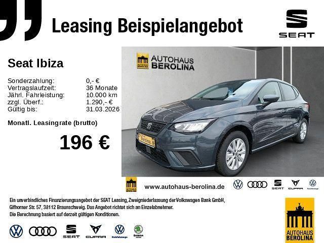 Neu Seat Ibiza 116 PS (85 kW) 2026 Grau Limousine