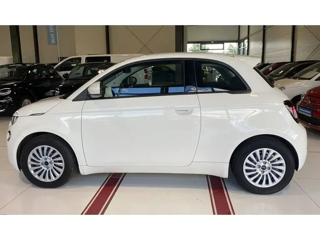 Gebraucht Fiat 500e 86 kW (118 PS) 2023 Arktis weiß) (weiss Kleinwagen