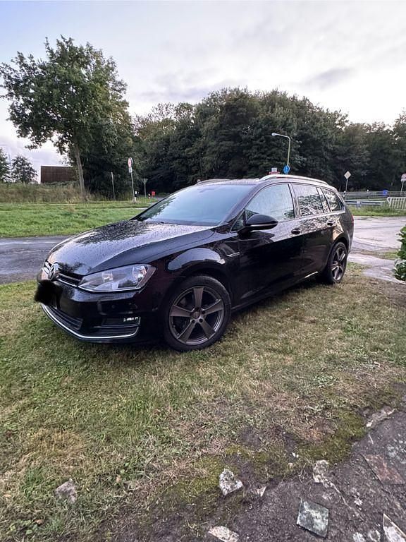 Schwarz Gebraucht 2015 VW Golf VII LOUNGE Kombi | 4.999 € (Guter Preis) - Bild 1/4