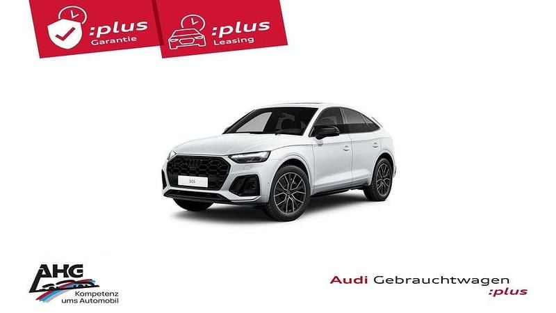 Gletscherweiß metallic Gebraucht 2023 Audi SQ5 Sportback Sport SUV | 54.899 € (Superpreis) - Bild 1/4