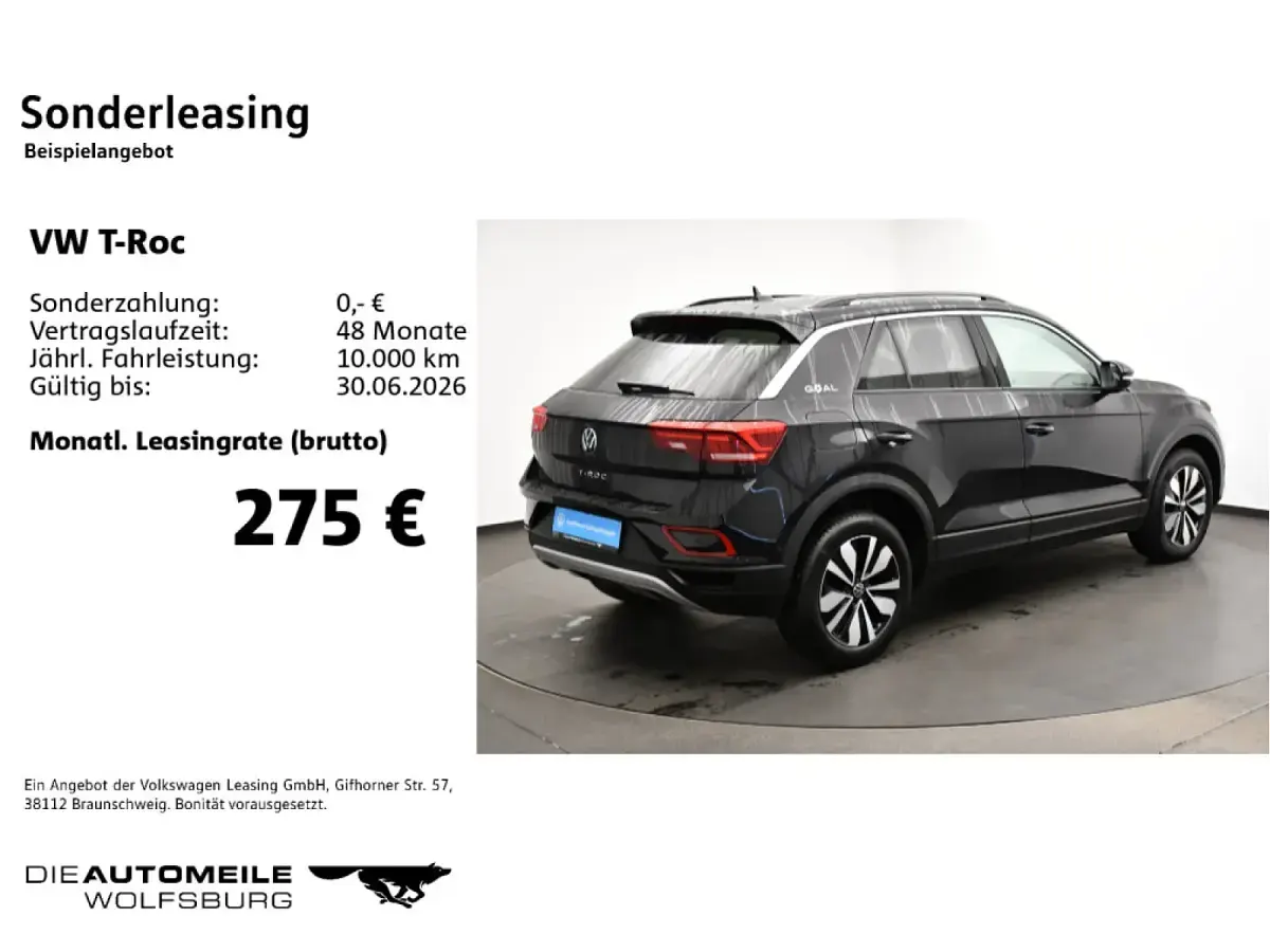 Gebraucht VW T-Roc Goal 150 PS (110 kW) 2025 SUV