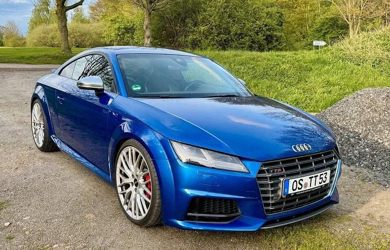 Blau Gebraucht 2015 Audi TTS Comfort Coupé | 22.999 € (Fairer Preis) - Bild 1/4