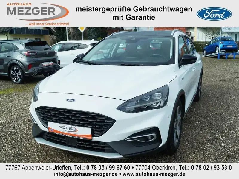 Frostweiß Gebraucht 2020 Ford Focus Active Kombi | 21.990 € (Teuer) - Bild 1/4