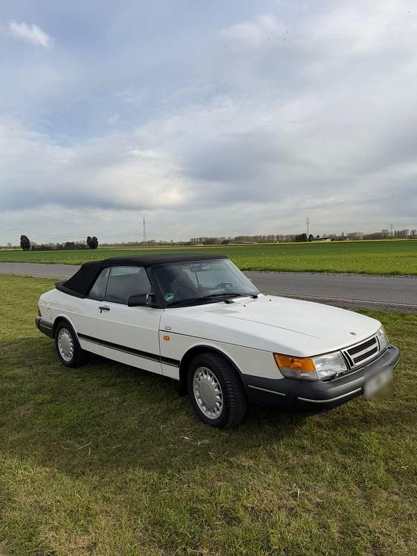 Gebraucht Saab 900 Cabriolet 126 PS (92 kW) 1989 Weiß Cabrio