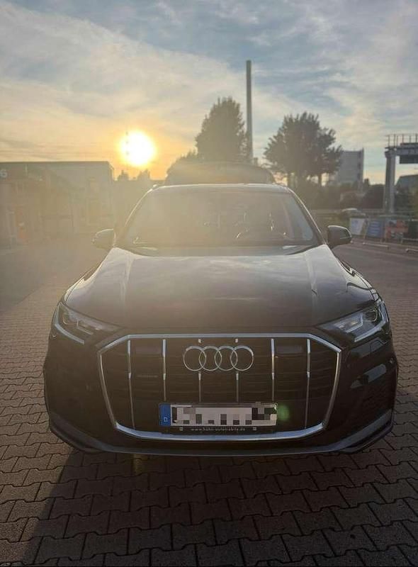 Schwarz Gebraucht 2022 Audi Q7 S-Line SUV | 57.500 € (Superpreis) - Bild 1/4