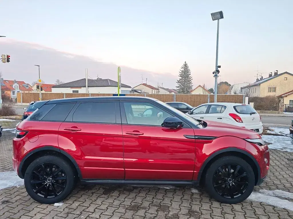 Gebraucht Land Rover Range Rover evoque Dynamic 241 PS (177 kW) 2014 Rot SUV