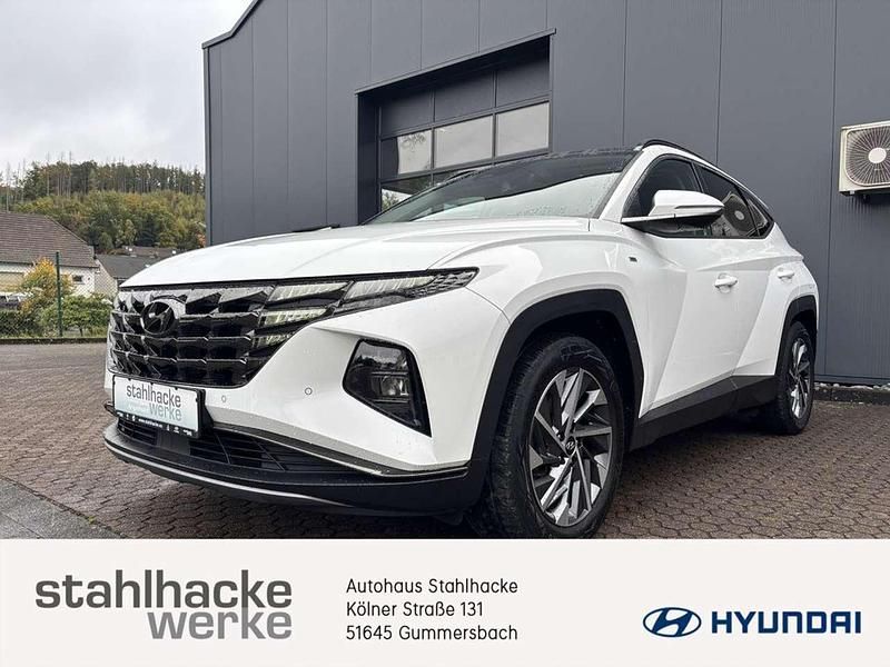 Polar white Gebraucht 2021 Hyundai Tucson Trend SUV | 25.990 € (Fairer Preis) - Bild 1/4
