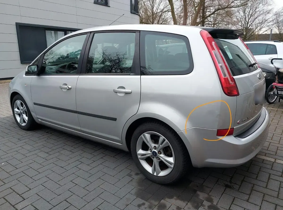 Gebraucht Ford C-MAX Style 109 PS (80 kW) 2008 Silber Van / Kleinbus