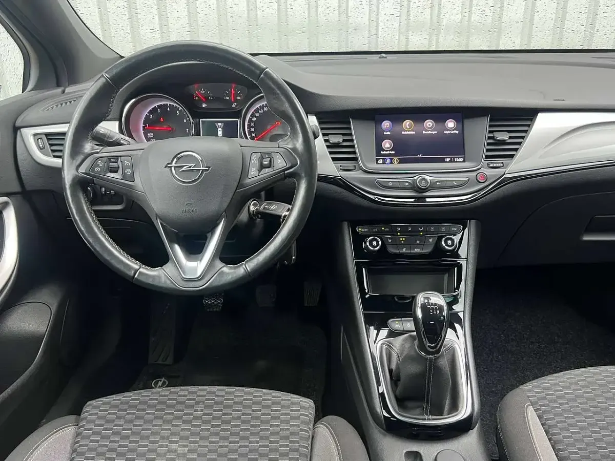 Gebraucht Opel Astra GS Line 131 PS (96 kW) 2021 Schneeweiss/summitwhite/arctic Kleinwagen