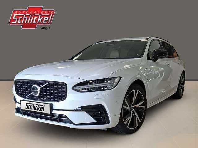 Crystal white / metallic Gebraucht 2022 Volvo V90 Plus Kombi | 38.650 € (Guter Preis) - Bild 1/4