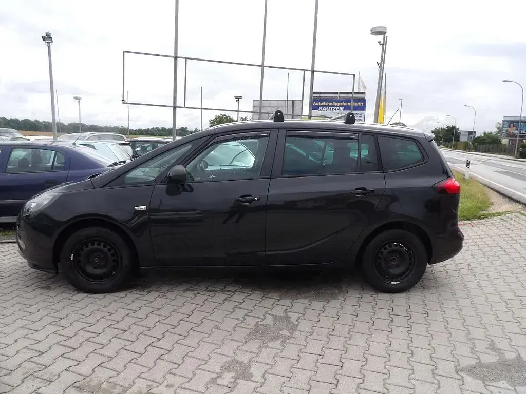 Gebraucht Opel Zafira Tourer Style 120 PS (88 kW) 2015 Schwarz Van / Kleinbus