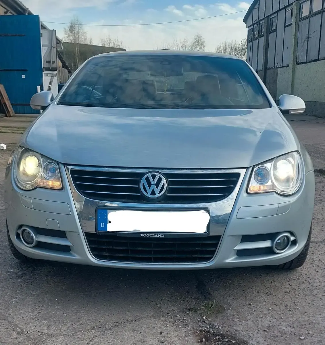 Usata VW Eos 247 CV (181 kW) 2008 Argento Cabrio