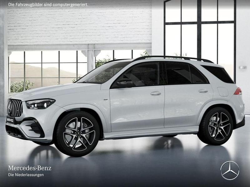 Gebraucht Mercedes GLE53 AMG AMG 544 PS (400 kW) 2024 Manufaktur opalithweiß bright SUV