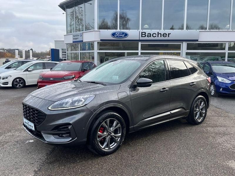 Grau Gebraucht 2022 Ford Kuga ST-Line X SUV | 29.450 € (Teuer) - Bild 1/4
